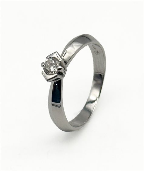 Ring Gioielleria Dossena  Woman in White Gold ANOR-277-253 - ANOR-277-253